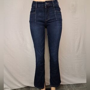 M Jeans Everflex High-Rise Dark Blue Flared Jeans for Women